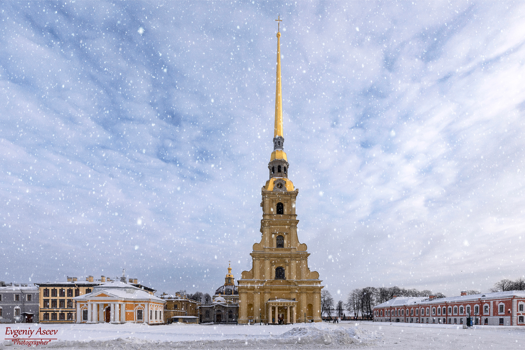 Снежно Петропавловская крепость