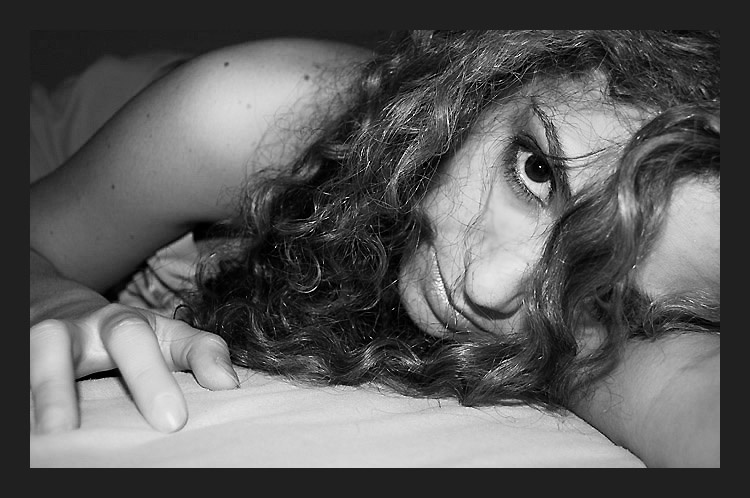 Under the sheets 