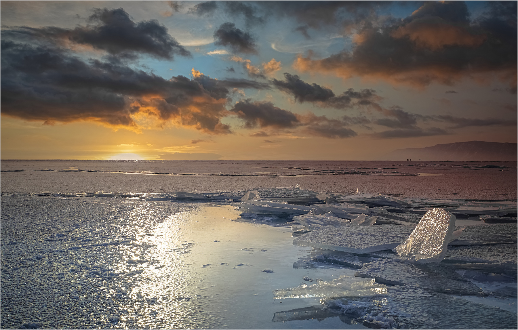Зимний Байкал природа