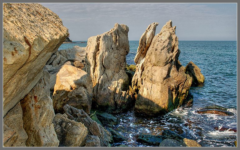 Морской пейзаж море скалы пейзаж