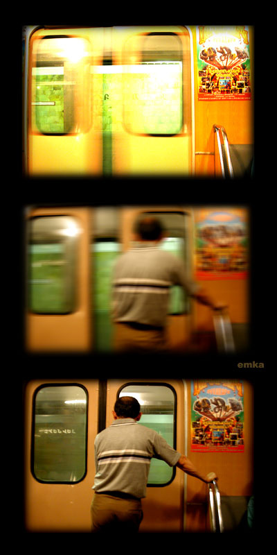 ...v nachale emu bilo tyajelo,i on opiralsya.....zatem bili golovokrujenia i on nyos raznuyu dur'......a potom ego nestalo.kak v kinofil'max svet ego zabral metro