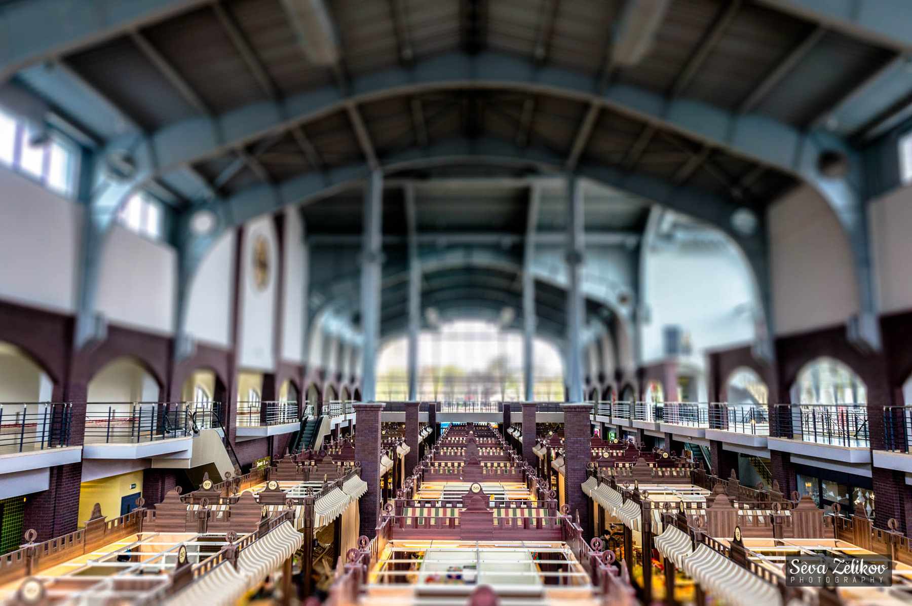 Сумской рынок. Tilt-shift. 