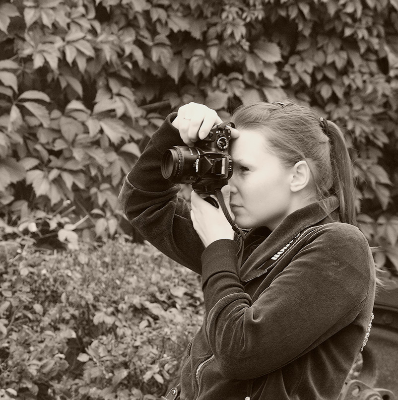 Canon 400 фотограф, она, Canon