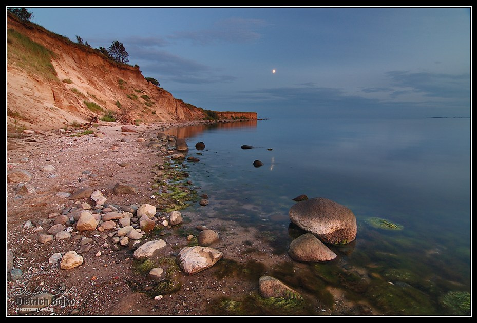 Бесконечный мир рюген море германия камни берег
