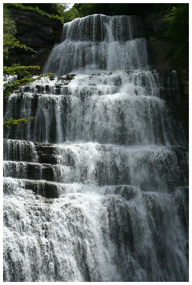 Les cascades du Hérisson франция france юра jura водопады cascades река rivière еж hérisson