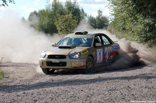 Ралли Выборг 2005 Ралли Выборг 2005 СУ-1 Председатель Субару Subaru
