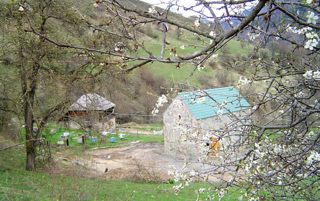 vesna v gorax (monastiri gruzii) monastir, Gruzia, gori