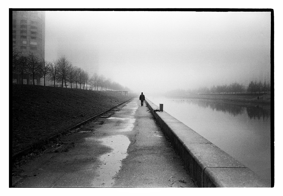 it`s foggy today 