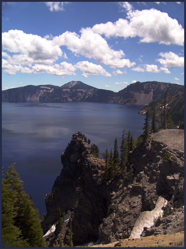 Crater Lake (озеро Кратер) озеро Crater горы