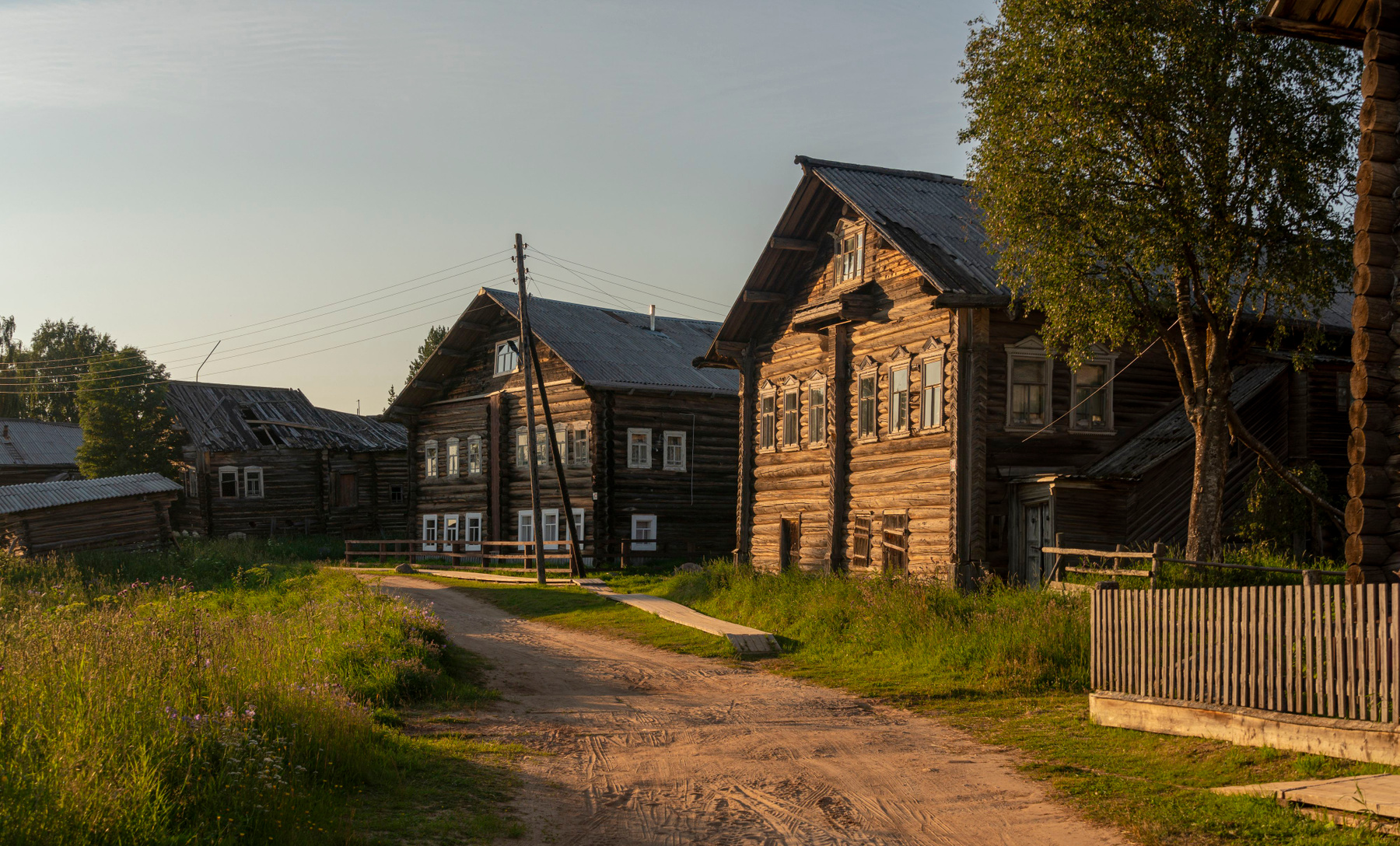 Июльский вечер в Кимже Кимжа