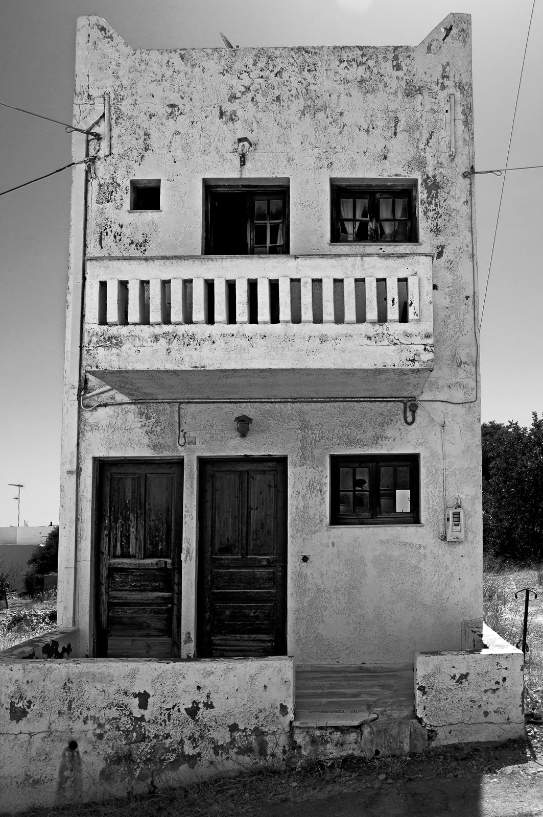 Abandoned house. 