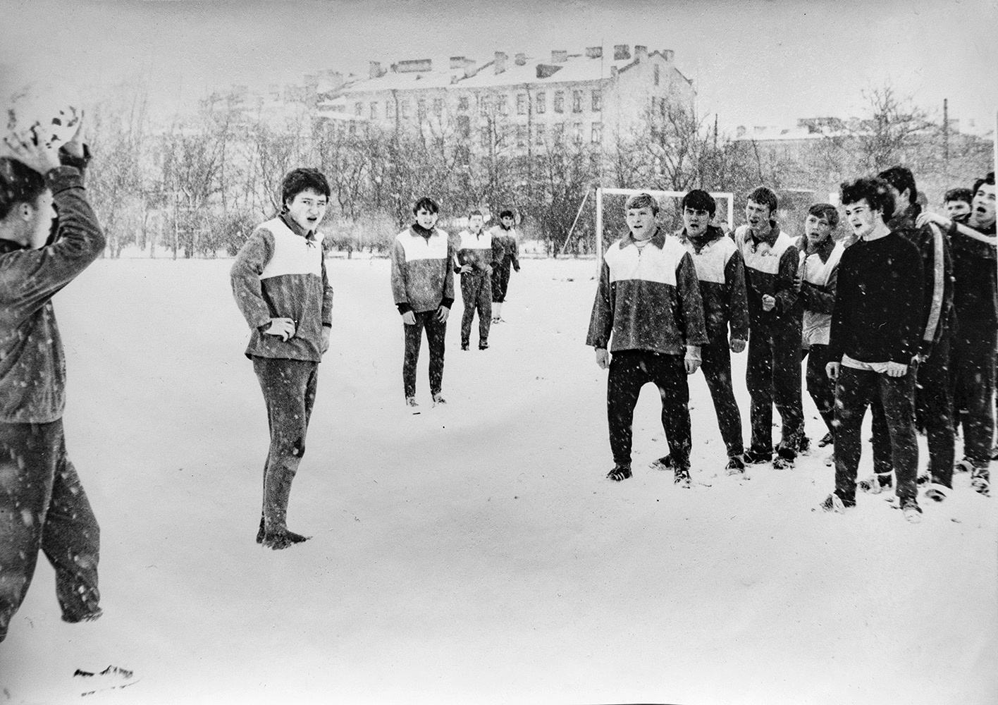 Зимнее регби 50 лет назад 