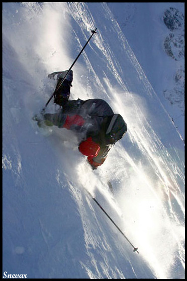 Кавказ НГ 2004 #2 Экстремальные виды спорта SnowDroping ;) Чегет горные лыжи кувырком