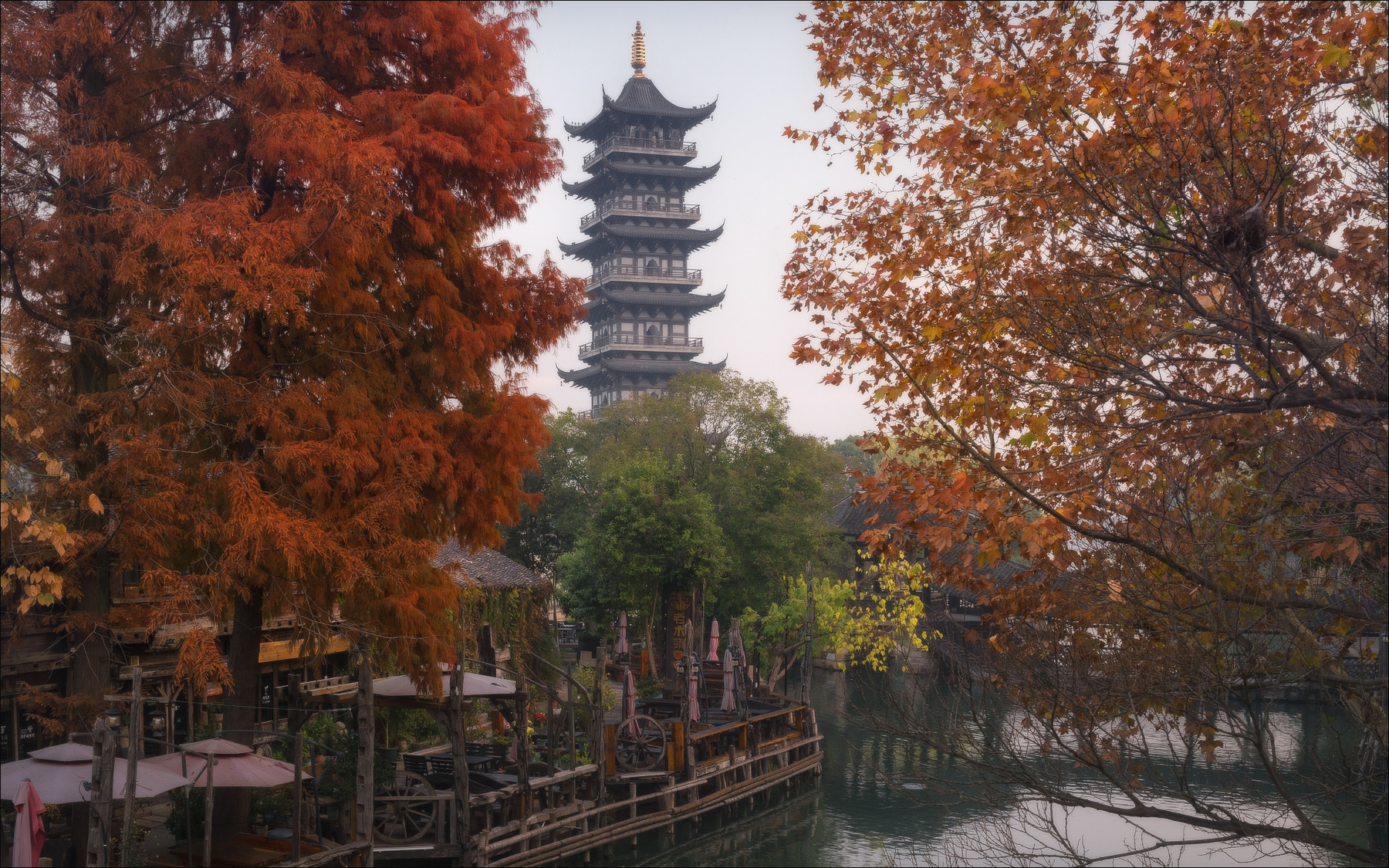 Wuzhen water town Китай Учжэнь Wuzhen water town china фототур в китай фототуры 2026