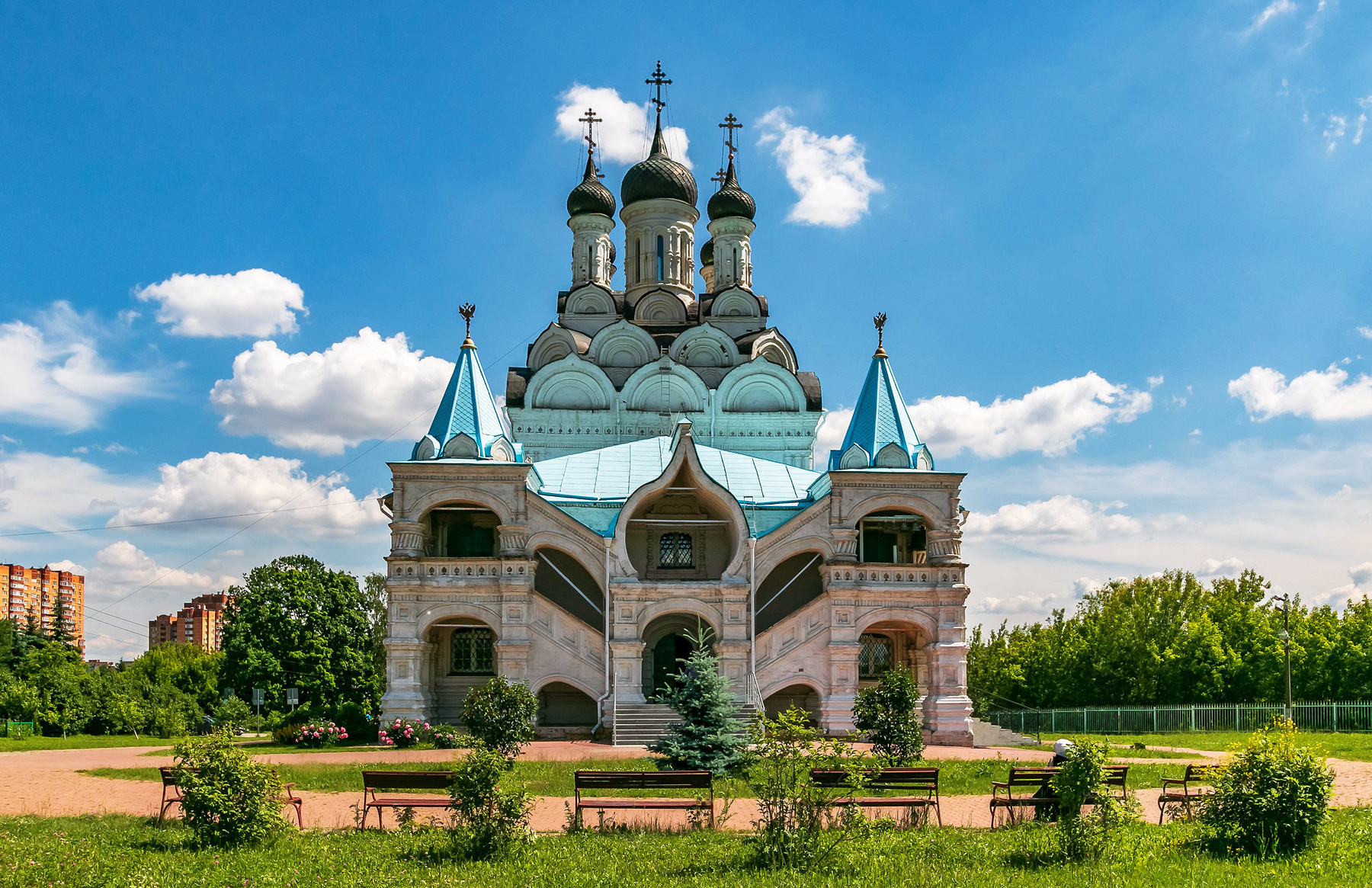 Церковь Благовещения Пресвятой Богородицы в Тайнинском. путешествия архитектура храмы церкви монастыри