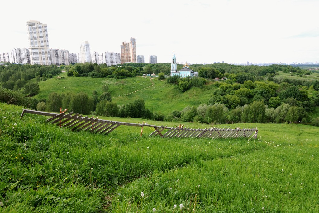 СверХу на КрылатскиХ ХолмаХ 