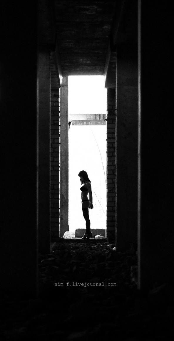 [destruction] nude ню, руины, индастриал, destruction