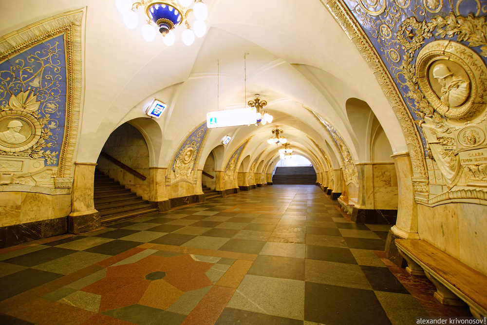 Метро без людей - 3 метро таганская