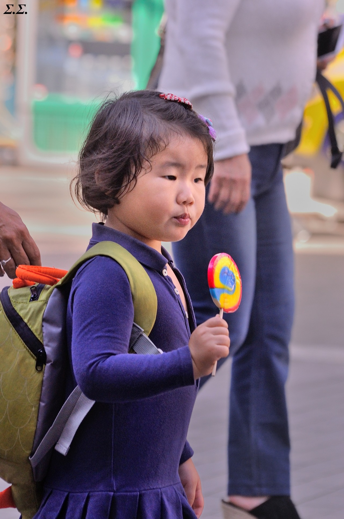 LITTLE ASIAN WITH BIG LOLLIPOP 