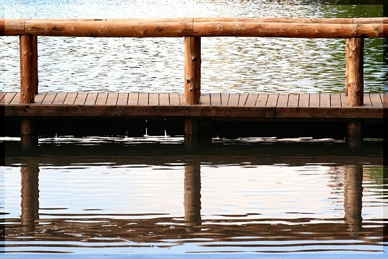 Мостик мост вода пруд