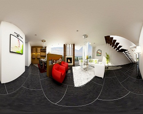 360 Панорамный тур Интерьер 3D Визуализация CGI дизайн анимация спальня кухня гостиная ванная комната офис магазин