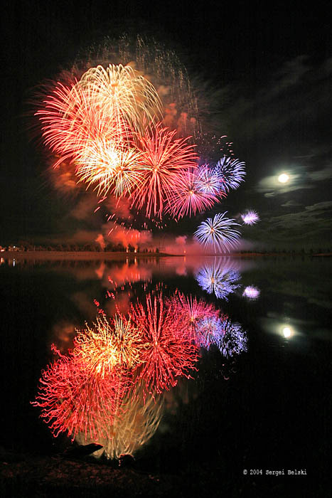 fireworks fireworks, night
