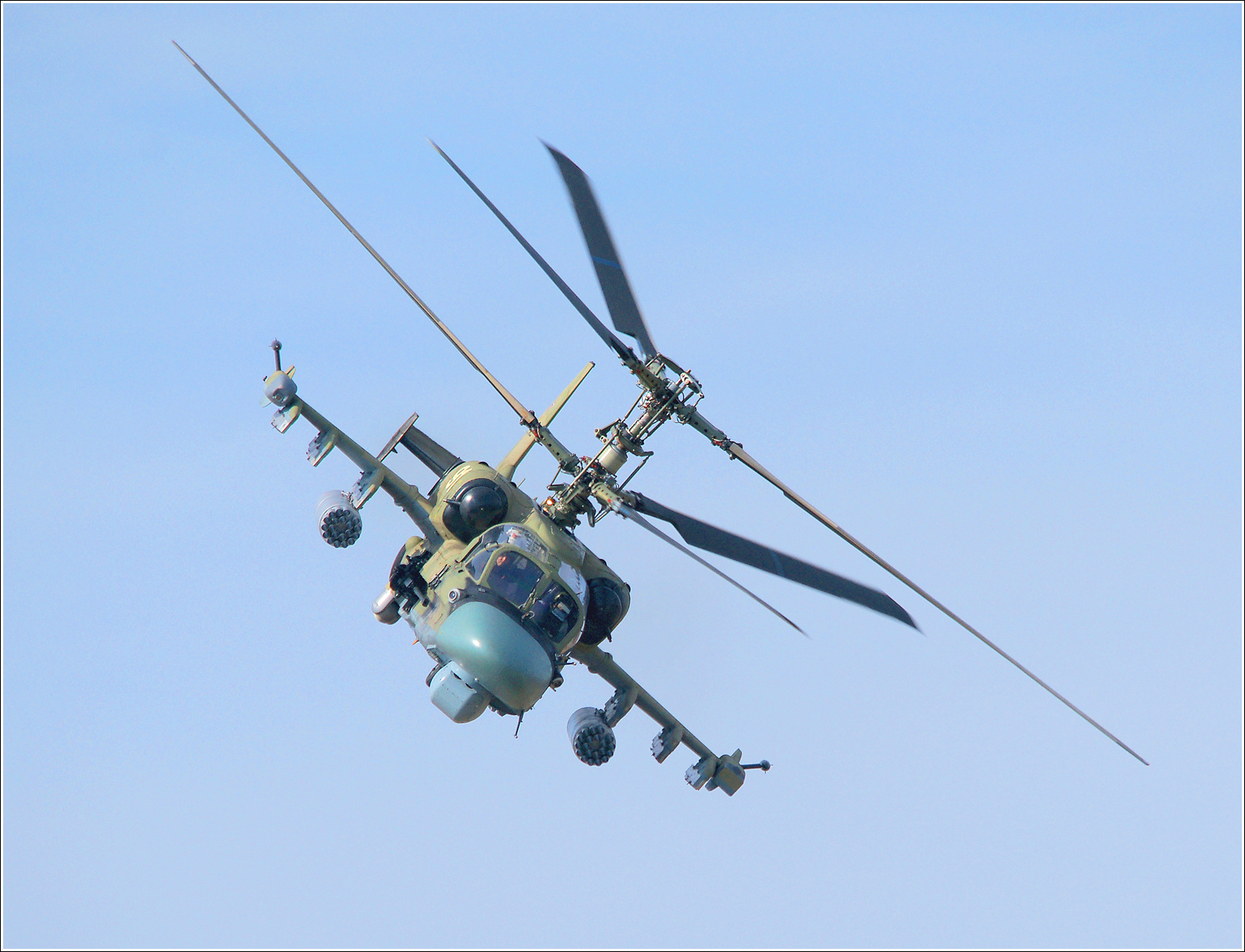 Ка-52 Ка-52 авиация вертолёт полёт Торжок 2012