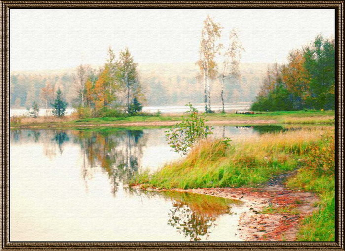 Осенний пейзаж осень