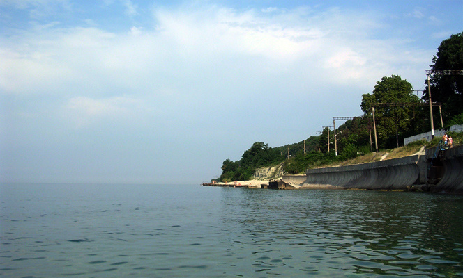 Берег Сочи море Сочи