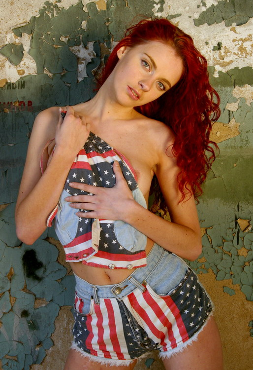 American woman 