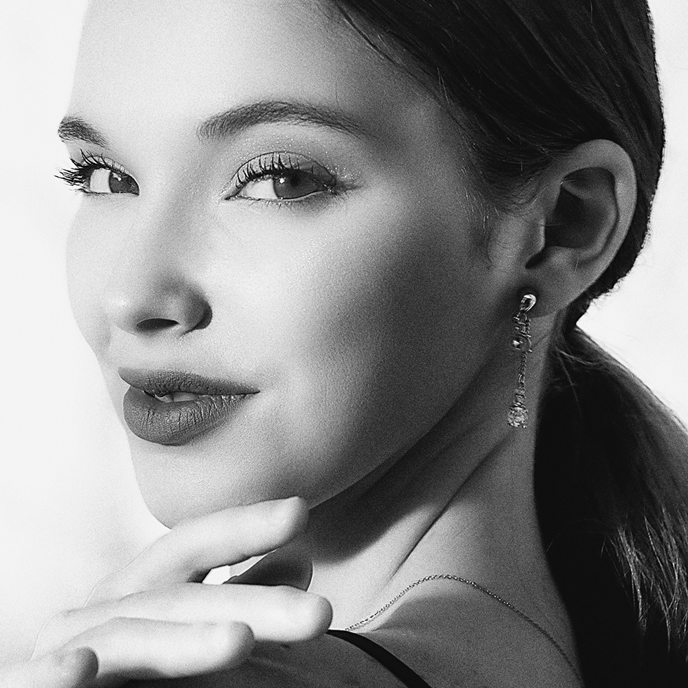 портрет portrait girl body retro face beautiful look studio krivitskiy