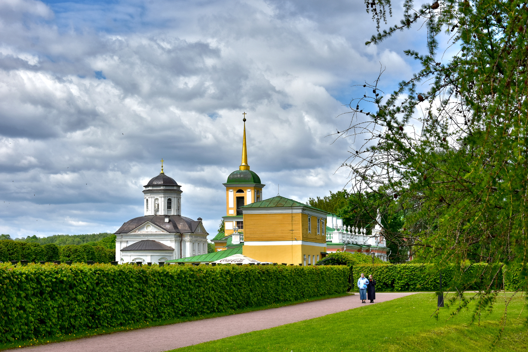 Летом в Кусково кусково парк москва