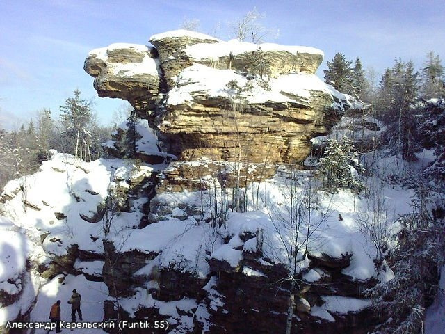 Каменный город (Природа Урала) урал,пермский край,губаха,каменный город