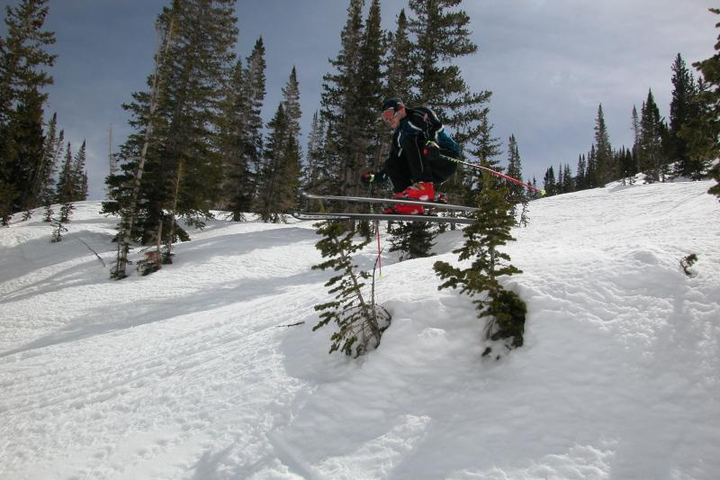 Mike's ski jump ski jump