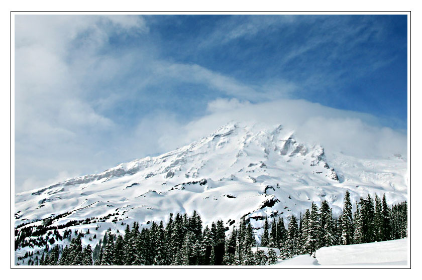 Рейнир гора Рейнир Rainier Washington