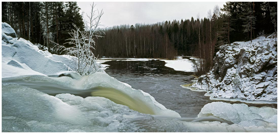 карельская панорама карелия зима