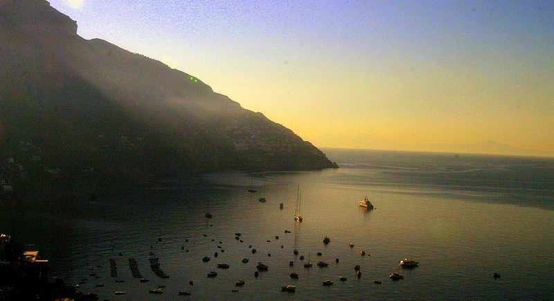 morning at Amalfi coast morning at Amalfi coast