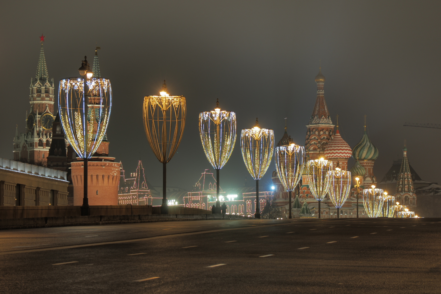 В Москве оттепель. 