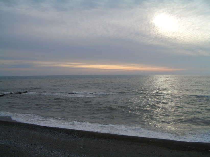 Февральское море Море, зима