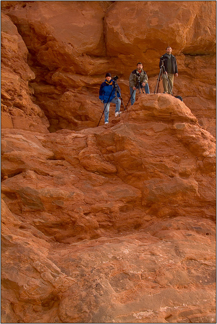 Три Богатыря Arches NP, Utah, US