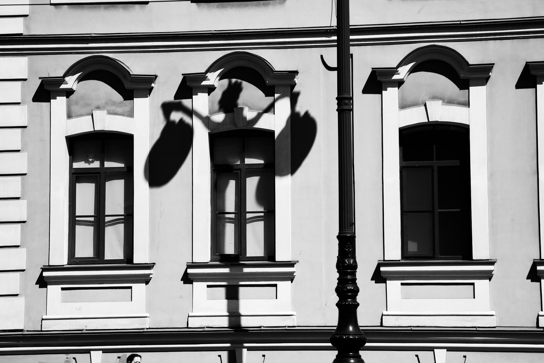 Фонарь и его тень. Фото 3. 