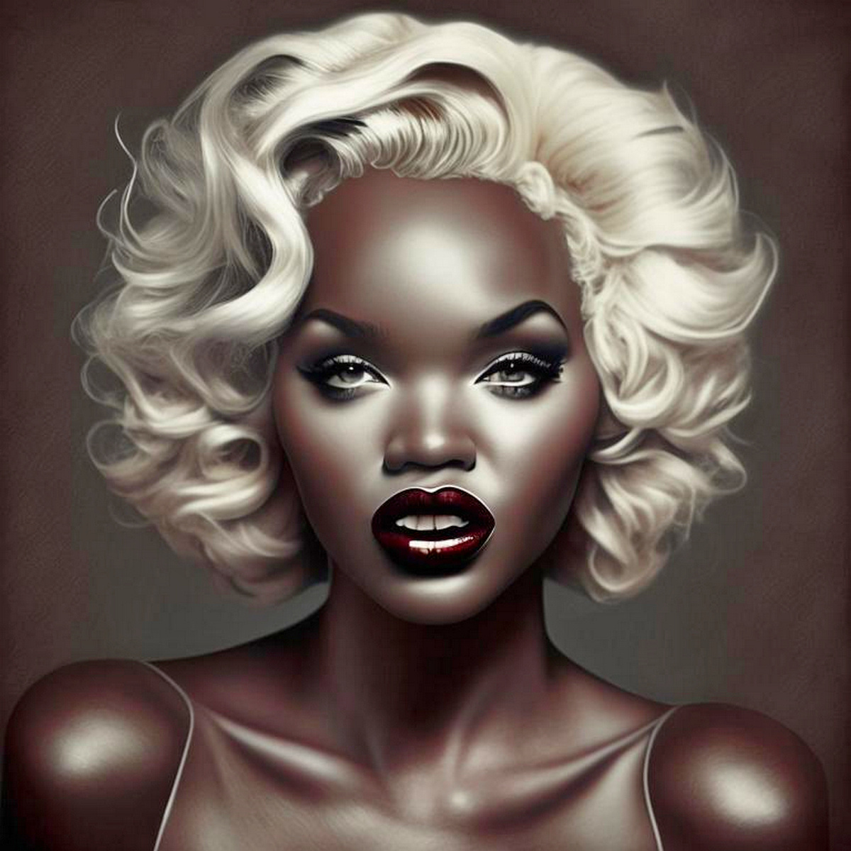 В джазе только девушки BLM Marilyn Monroe AI