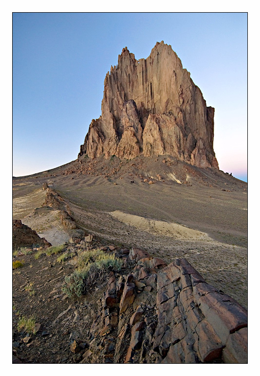 shiprock peak shiprock peak new mexico usa