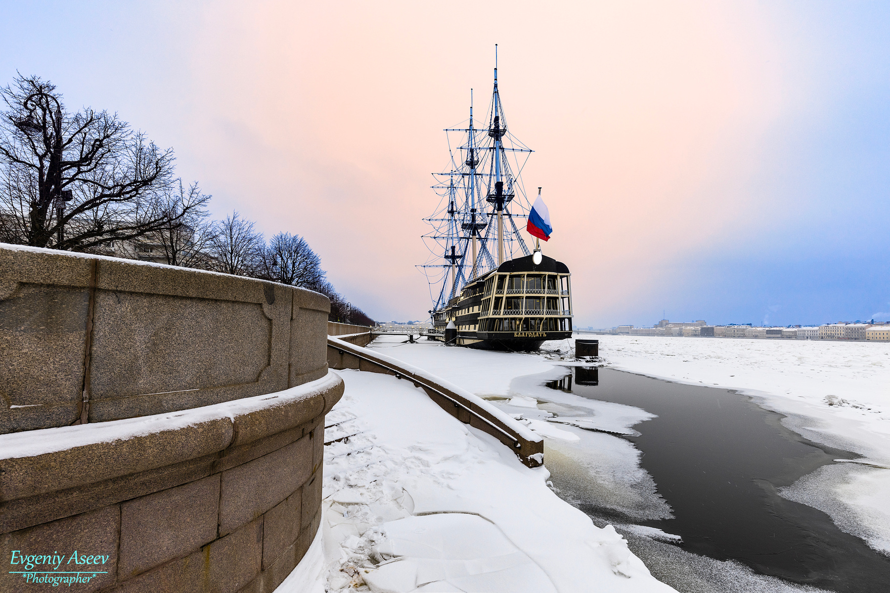 В Петербурге зима Зимние этюды