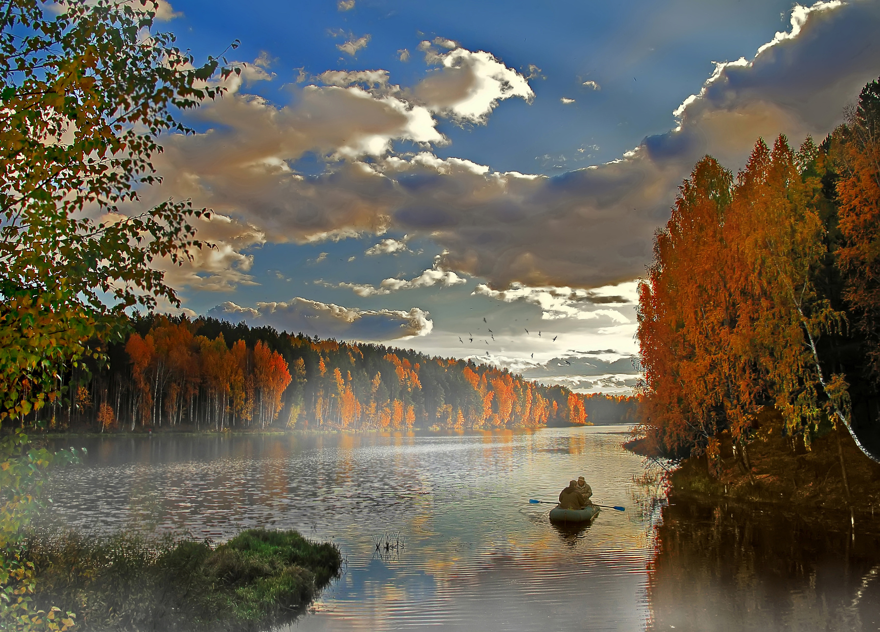 Осенняя пора... Пейзаж, природа