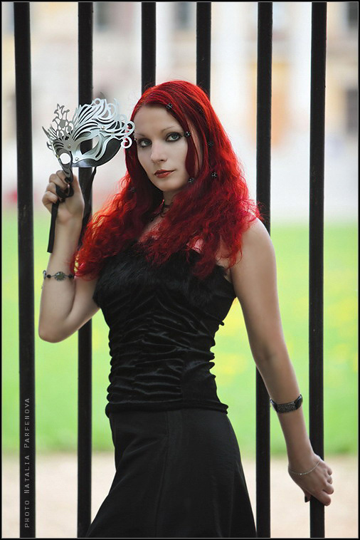 mask mask, darkangel, NataliaParfenova, gothic