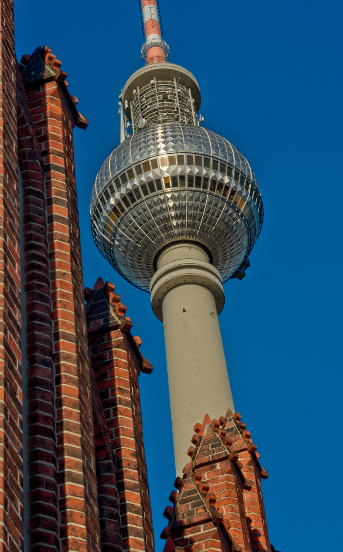 Fernsehturm, Берлин HDR City Berlin Deutschland