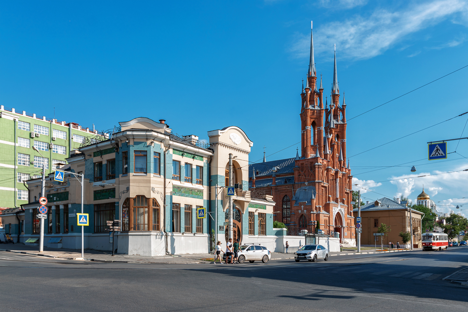 Особняк Курлиной, музей модерна. город самара