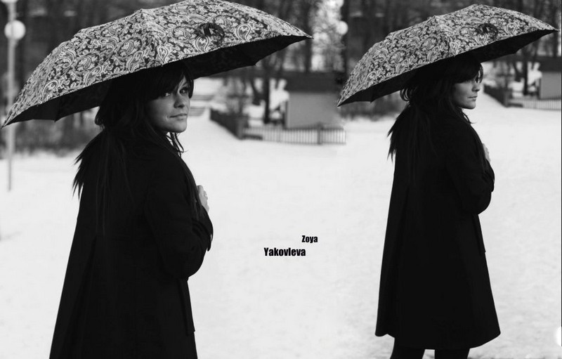 Are you with me?) портрет,чб