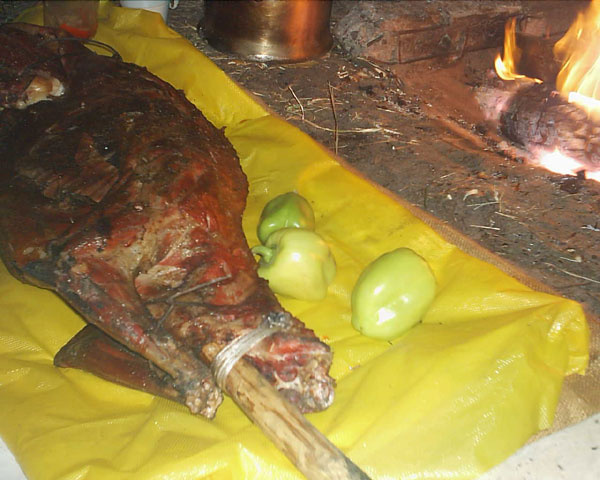настоящему индейцу... мясо